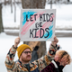 Because the attacks against transgender kids are increasing across the country, Minneasotans hold a rally at the capitol to support trans kids in Minnesota, Texas, and around the country in March 2022.